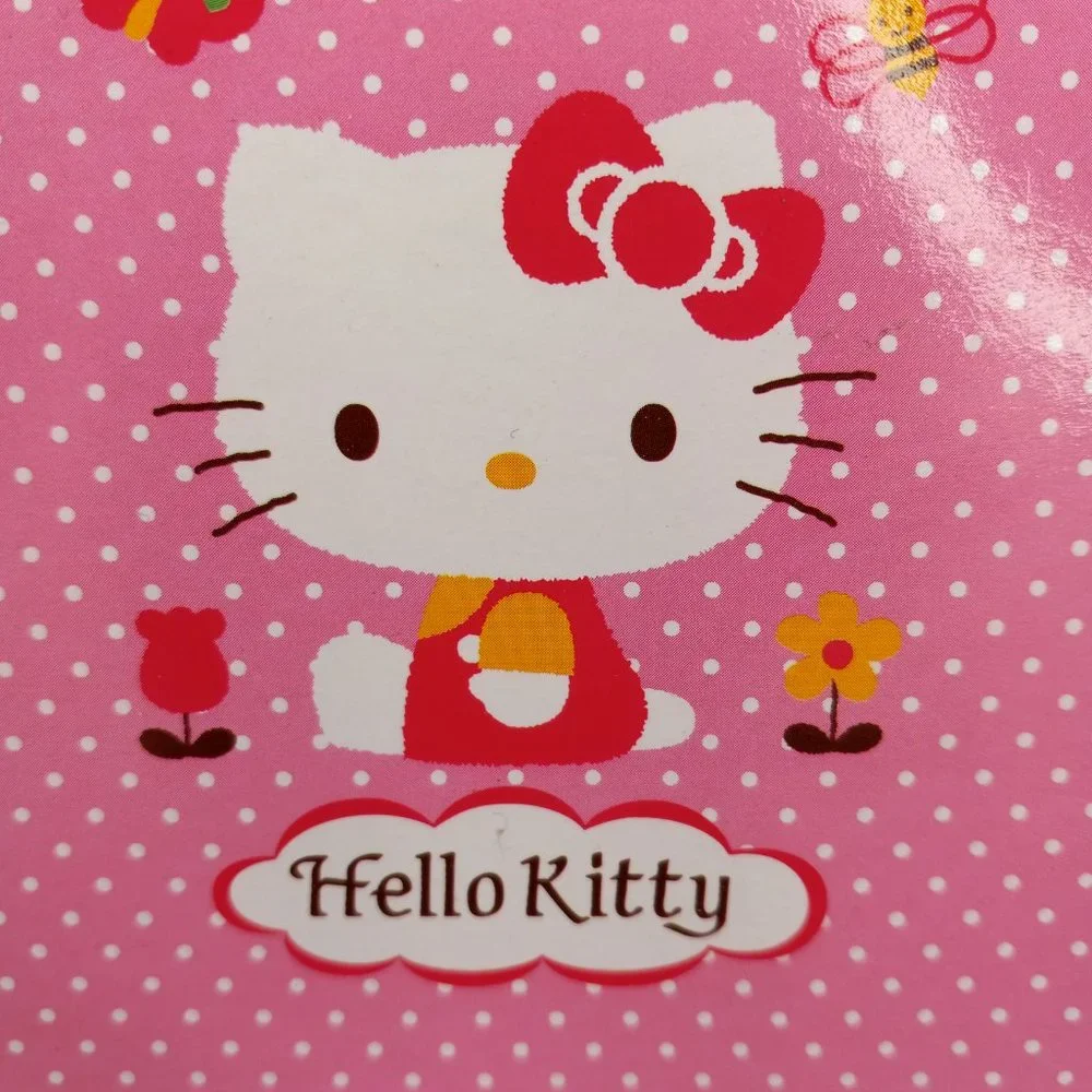 Hello Kitty Sanrio 10 Pencil Set For Korea Only 2009 Birds Butterflies